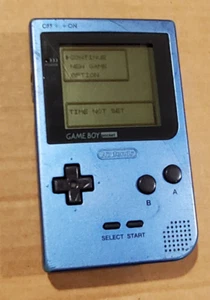 Nintendo Game Boy Pocket Blau Handheld Gameboy - Bild 1 von 14