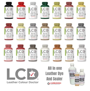 LEATHER REPAIR PAINT - ALL IN ONE Leather Dye Restorer Colour for all Leathers - Picture 1 of 221