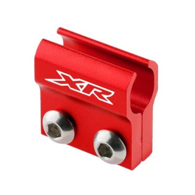 Soporte de abrazadera de manguera de línea de freno delantero CNC para HONDA XR250L/R XR400R XR600R XR650R  Foto 1 de 4