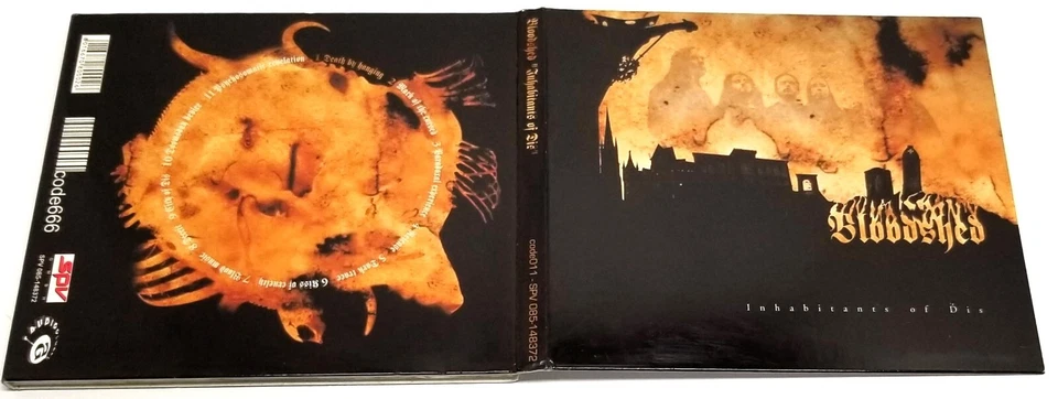 Bloodshed Inhabitants Of Dis CD 2002 Swedish Death Metal Foto 1 de 4