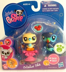 Littlest Pet Shop Toucan & Bird Figure 2-Pack #1906, 1907 Collector Pets Toy - Picture 1 of 8