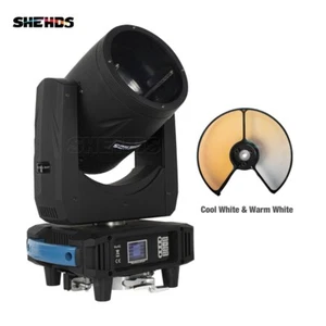 LED Zoom 400W Wash Warm Cool White COB Moving Head Lighting DMX For DJ Disco - Picture 1 of 21