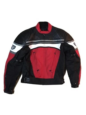 First gear men's  hign performance leather-Tex MOTORCYCLE JACKET Sz L - Image 1 of 4