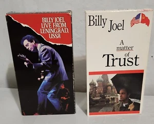 Billy Joel VHS Lot LIVE aus LENINGRAD & Eine Frage des Vertrauens - Bild 1 von 2