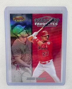 MIKE TROUT 2020 BOWMAN'S BEST FRANCHISE FAVORITES REFRACTOR - Picture 1 of 1