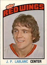 1976-77 O-PEE-CHEE HOCKEY #326 J.P. LABLANC DETROIT RED WINGS