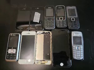 Job Lot 88 - 10x Untested Mixed Models Faulty Mobile Phones Spares Repairs - Photo 1 sur 2