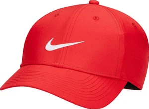 Nike Junior Dri FIT Big Kids Adjustable Golf Hat University Red White DN1973 657 - Picture 1 of 3