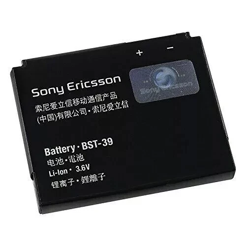 Batería OEM Sony Ericsson BST-39 OEM para Equinox TM717 W380 W518 W908 Z555 Foto 1 de 1