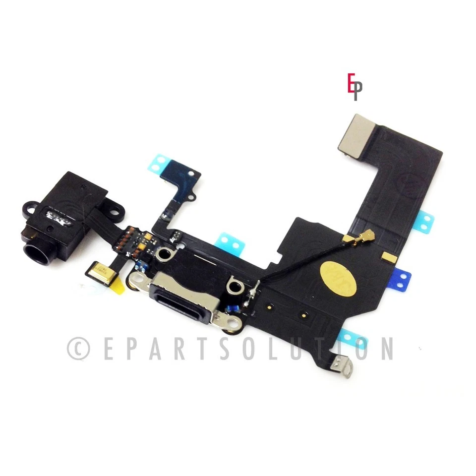 iPhone 5C Black USB Charger Dock Connector Charging Port Replacement Part USA Foto 1 de 1