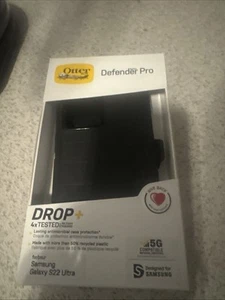 Galaxy S22 Otterbox Defender Series Pro w/ Belt Clip Holster - Black - Photo 1 sur 6