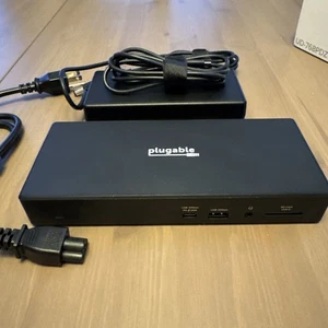 Plugable Technologies UD-768PDZ 13-in-1 USB-C Triple Monitor Docking Station - Picture 1 of 10