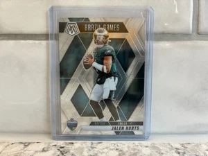 2025 Mosaic FB - Brazil Games - Jalen Hurts Eagles # 267 - Picture 1 of 2