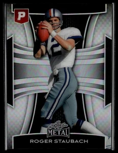 2025 Leaf Metal Pristine Auction Collection #440 Roger Staubach #/50 - Bild 1 von 2