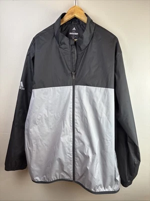 Adidas Golf Long Sleeve Jacket Size XXL Black And Gray Climastorm - Image 1 of 4