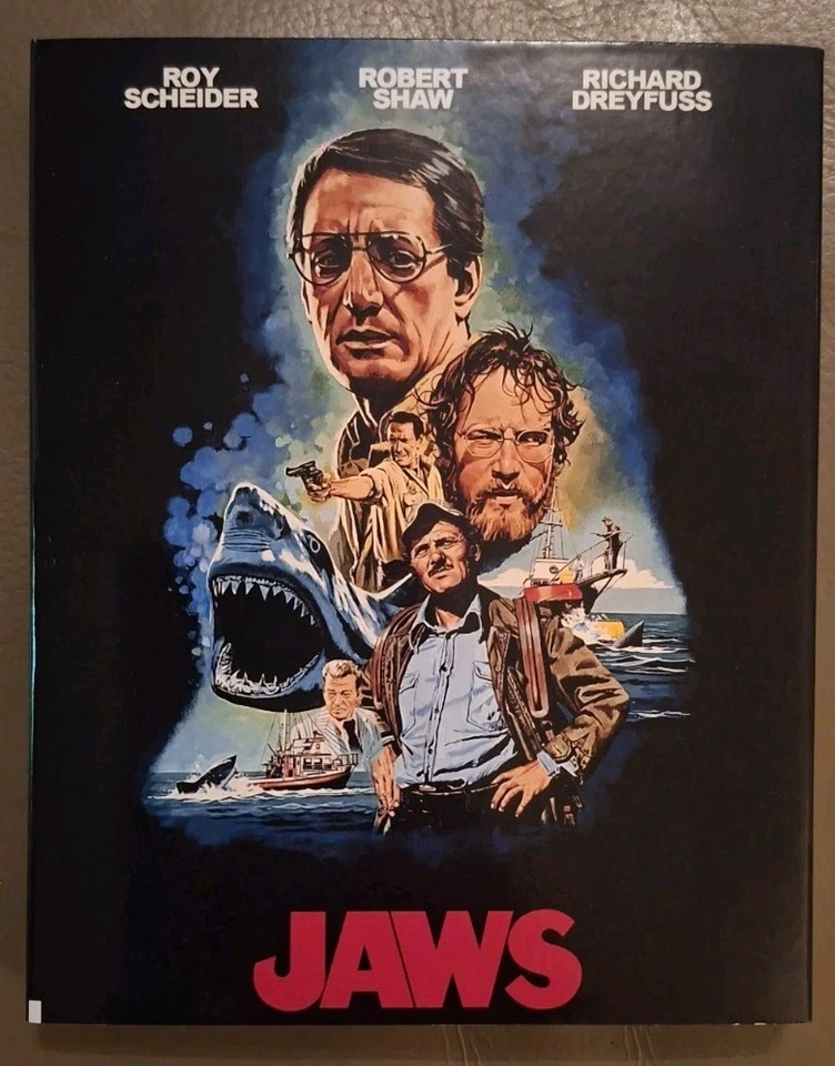 JAWS (4K UHD + BLURAY STEELBOOK) ROY SCHEIDER  SPEILBERG *NEW NOT SEALED* - Image 1 of 4