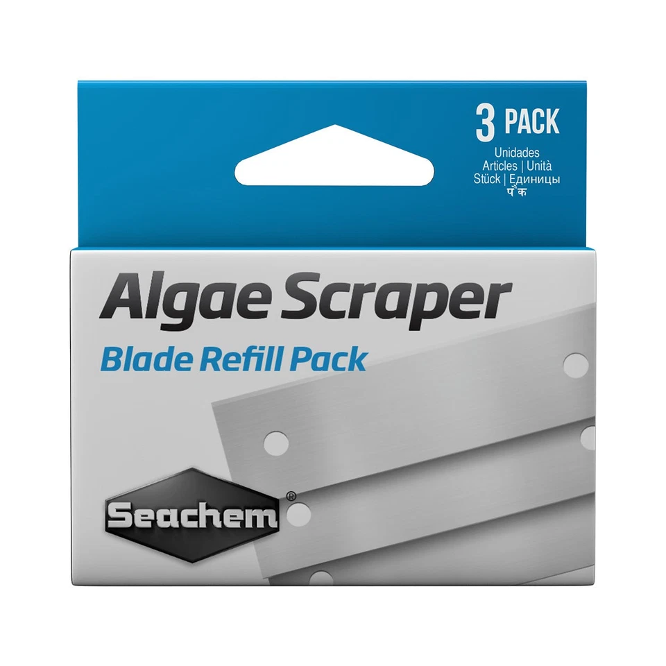 Seachem Algae Scraper Replacement Blades 3 Pack - Imagem 1 de 1
