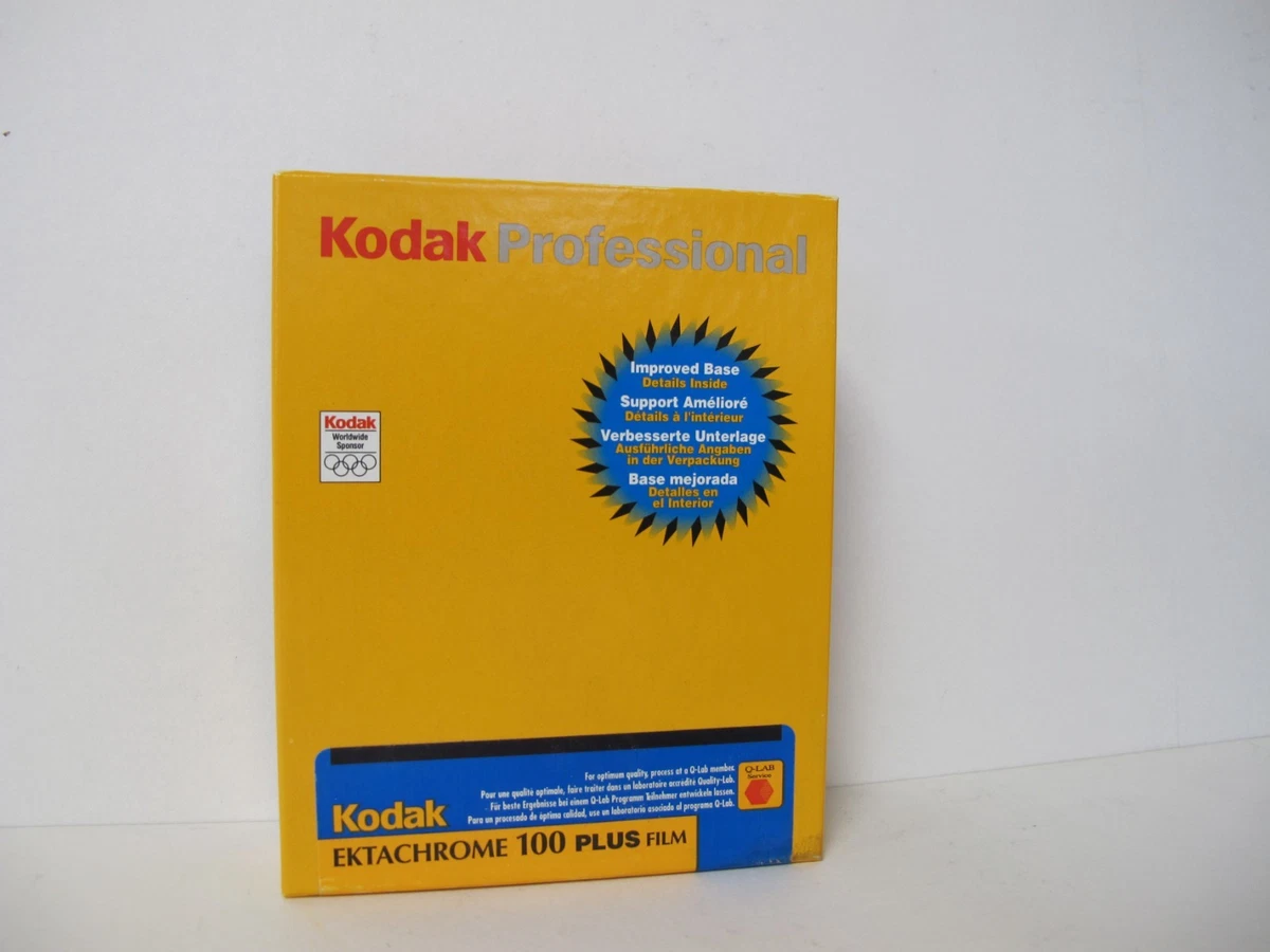 Kodak EKTACHROME 100 Film 4x5 未開封期限切れ x4 Kodak EKTACHROME
