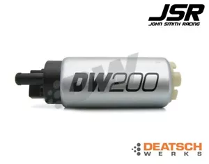 85-97 Mustang GT Cobra & V6 Deatschwerks 255 LPH In-Tank High Flow Fuel Pump Kit - Foto 1 di 1