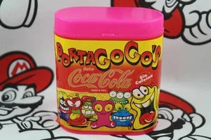 TAZOS GOGOS COCACOLA PORTAGOGOS ROSA OFICIAL VERSION ESPAÑOLA - Picture 1 of 3