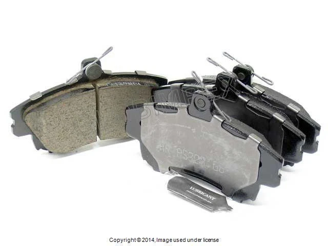 Volvo S40 V40 (2000-2004) Front Brake Pad Set AKEBONO EURO + 1 year Warranty - Image 1 of 1