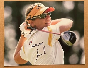 Annika Sorenstam SIGNIERT Golf LPGA Damen Legende TOP HOF 11x14 mit K9 Echtheitszertifikat - Bild 1 von 1