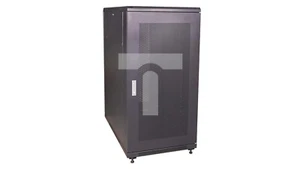 Free-standing RACK cabinet 19 inches 24U 600x1000x1317 perforated doors C /T2UK - Picture 1 of 1