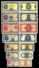 2x 10 Sh, 1,5,10,20,50,100 Pounds  - Ausgabe 1945 - 1960 - Reproduktion - 04