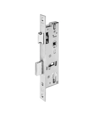 Wilka Tubular Frame Mortise Lock 1438 1433 Stainless Steel Removal/Prong 92/25-45mm - Image 1 of 4