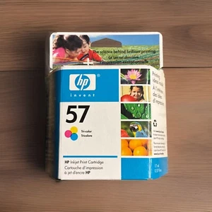HP 57 Tri-Color Druckertinte Original Versiegelt Neu Photosmart 100 130 7150 7350 7550 - Bild 1 von 8