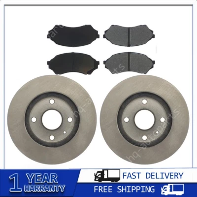 Centric передние тормозные диски и керамические тормозные колодки 3x подходят для Mazda Protege 1999 2000 - Изображение 1 из 4