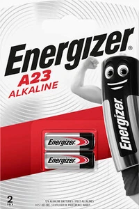 Energizer 2er Blister Fotobatterie Alarmanlage Batterie A23 12V 23A V23GA  - Bild 1 von 1