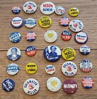 Qty 30 Vintage 1960-70's  Republican Pat Nixon Democrate President Button Lot