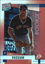2002 Donruss Best of Fan Club Baseball Card #213 Casey Fossum/1250