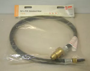 N2 x POL Standard Hose 30inch with EFV non Return Valve LPG Propane Gas - Picture 1 of 1