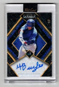 2023 WildCard Automania BLACK BLUE RC Moises Ballesteros! Rookie! Autograph! /2 - Picture 1 of 2