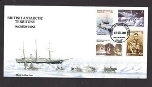 British Antarctic Territory BAT FDC Scott 361-364 2005 animals dogs - Picture 1 of 1