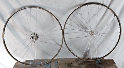 Shimano DuraAce 700c Road Bike Wheel Set Campagnolo Victory Strada 32s 126/100mm - Image 1 of 4