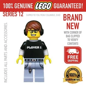 Lego Minifig Series 12 - Video Game Guy - New Sealed Bag - Free Shipping - Picture 1 of 2