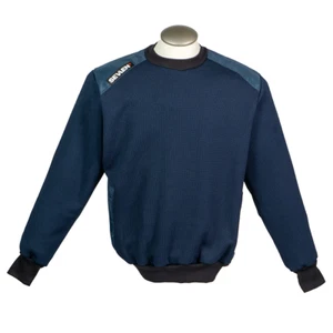 Sevaen Thermal Commerical Fishing Sweater Navy Medium - Picture 1 of 1