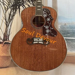 Guitarra Acústica SJ200 Superior Caoba Sólida con Ecualizador Color Madera Envío Gratis - Imagen 1 de 5