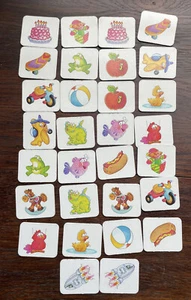 30 Original Memory Game Cards: Cards Only - Picture 1 of 2