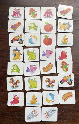 30 Original Memory Game Cards: Cards Only - Image 1 of 2