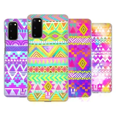 HEAD CASE DESIGNS WATERCOLOURED TRIBAL PATTERNS BACK CASE FOR SAMSUNG PHONES 1 - Image 1 of 4