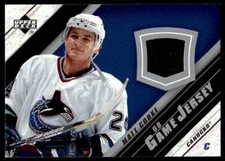 2005-06 Upper Deck UD Game Jerseys Series II Matt Cooke Vancouver Canucks #J2-CK