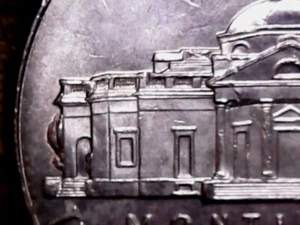 2018-P Philadelphia Jefferson Nickel HUGH "Beehive" Die Chip ERROR - Picture 1 of 4
