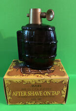 Avon Bottle  Whiskey Beer Barrel Wild Country After Shave On Tap Vintage EMPTY
