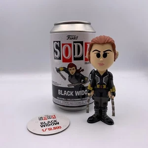 Funko Pop Soda Black Widow Limited Edition 15,000 pcs 2021 Wondrous Convention - Picture 1 of 7