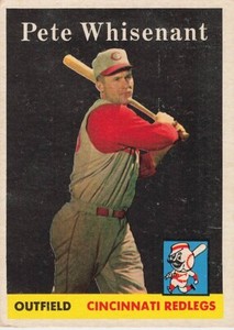 PETE WHISENANT  1958 TOPPS BASEBALL #466