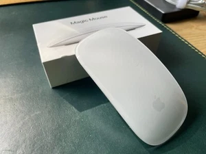 Apple Magic Mouse 2, Weiss / Silber, A1657, Bluetooth - Bild 1 von 5